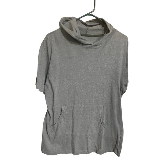 Highland Men's M T-shirt Hoodie Gray Short Sleeve Original - Picture 1 of 6